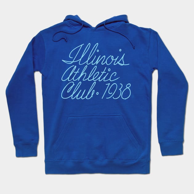 Illinois Athletic Club 1938 Hoodie by TouristTrash